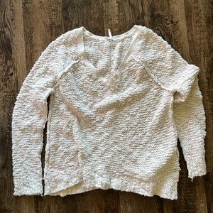 Free people songbird sweater ivory